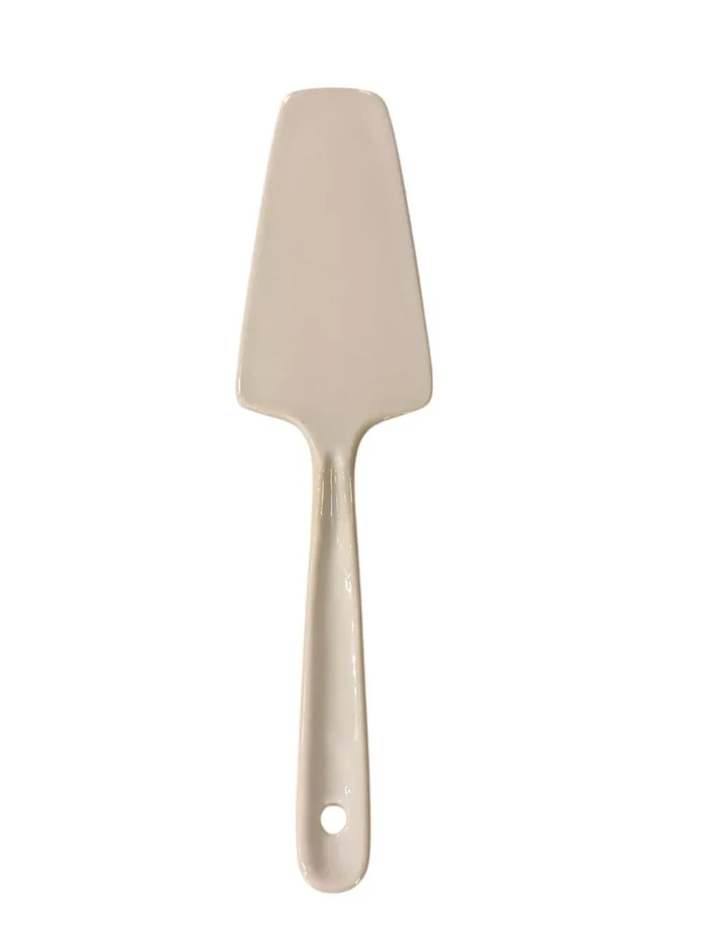 Gibson White Tree Trimming Cake Plate and Server Set 10 1/2  inch NEW in orginal